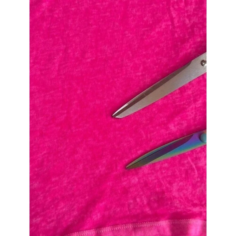 Victoria’s Secret PINK Barbie pink tshirt, super cute, flawed XS - Picture 6 of 10
